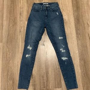 Pacsun High Rise Skinny Rise